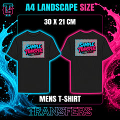 Men's T-Shirt DTF Transfers
