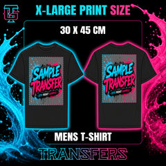 Men's T-Shirt DTF Transfers