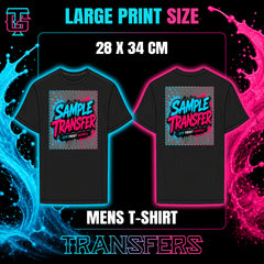 Men's T-Shirt DTF Transfers