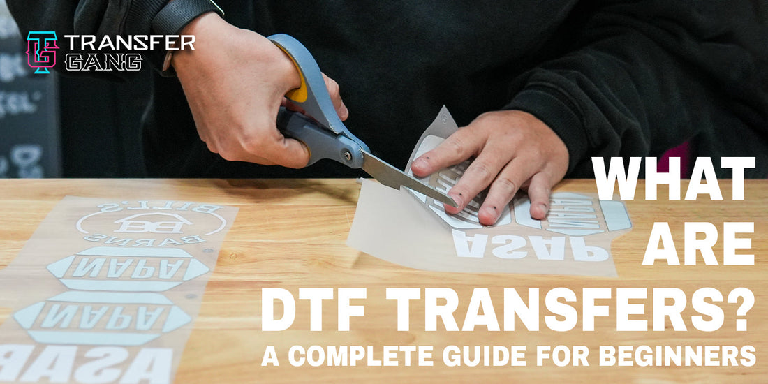 What are DTF transfers - full-colour direct-to-film prints